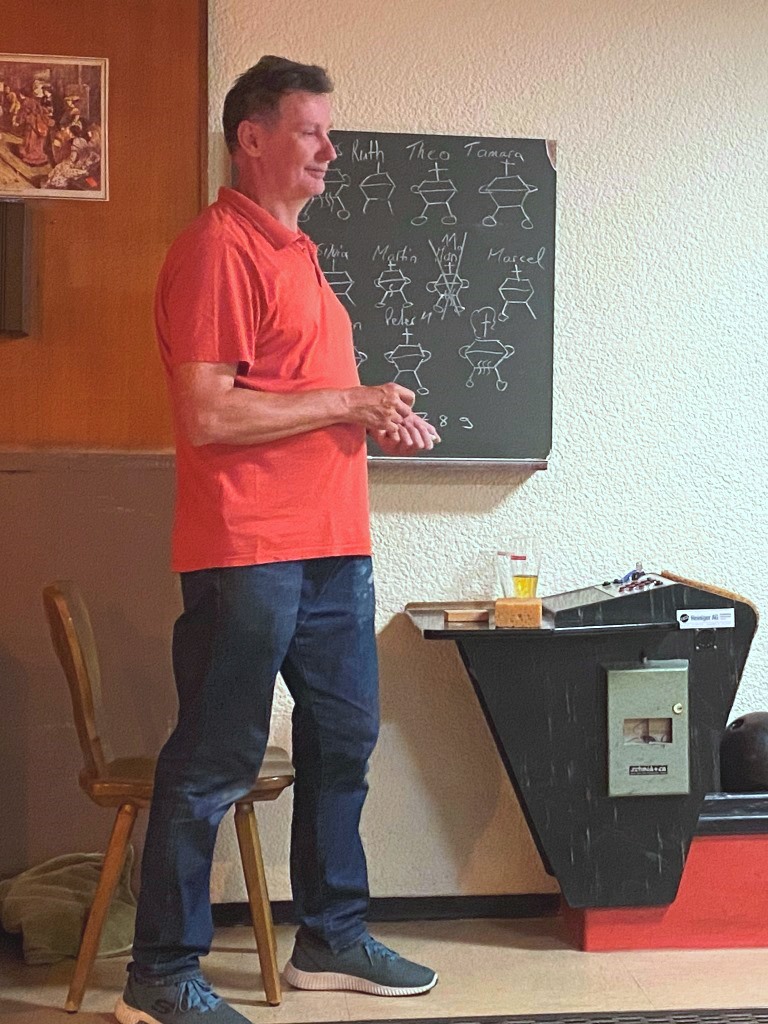 Bruno 'die Kegelleitung'