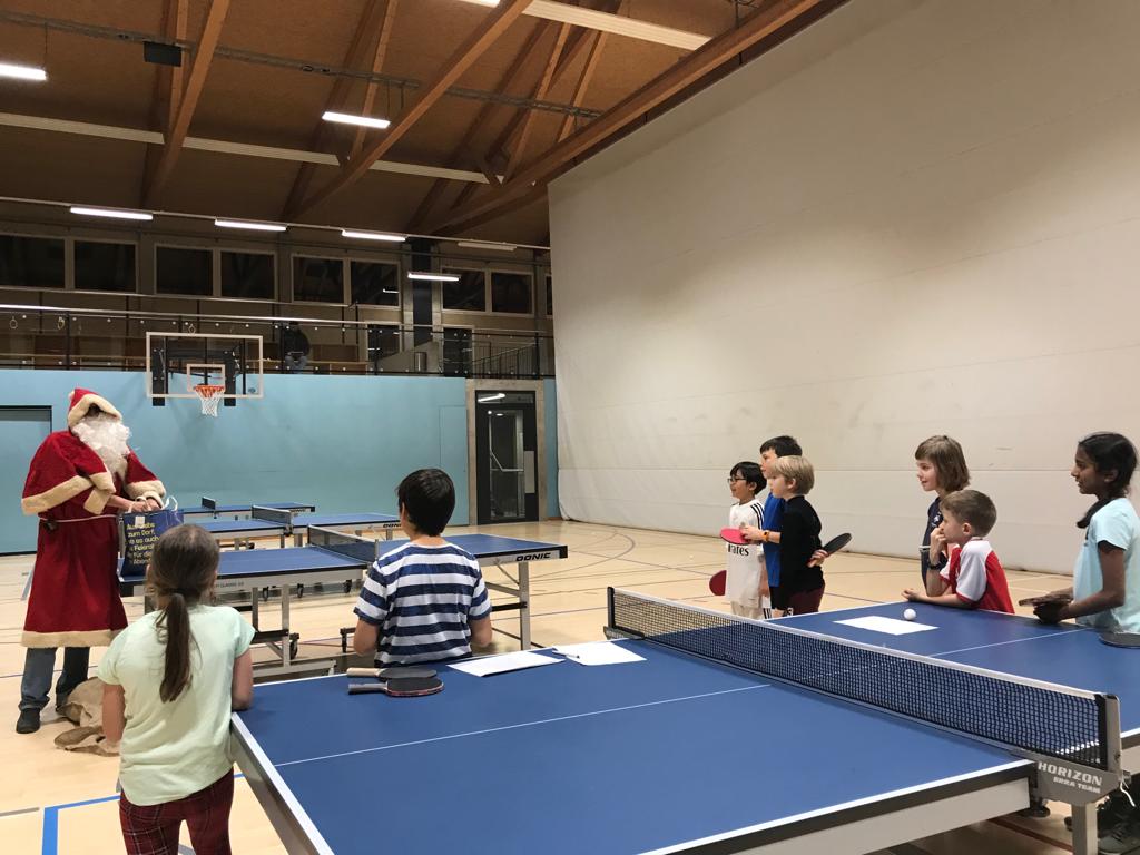Samichlaus besucht den TTC Embrach